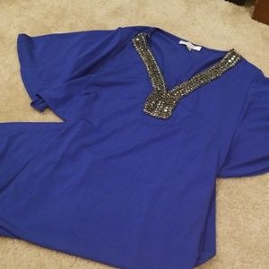 Ladies royal blue dress